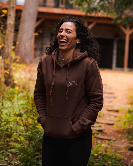 SOFT CLUB | HOODIE - BRUN