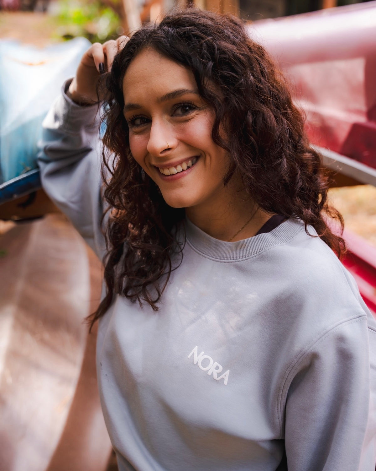 Crewneck - Bleu ciment