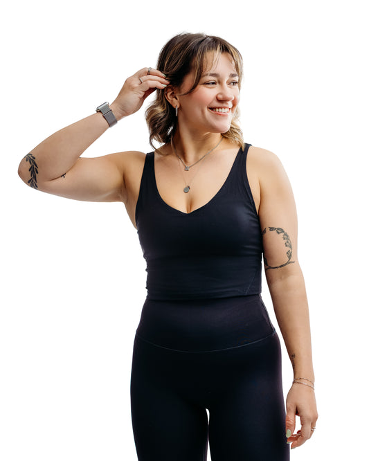 Soutien-gorge de sport Victoria - Noir