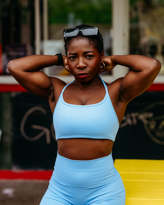 Alexe Sports Bra - Azul