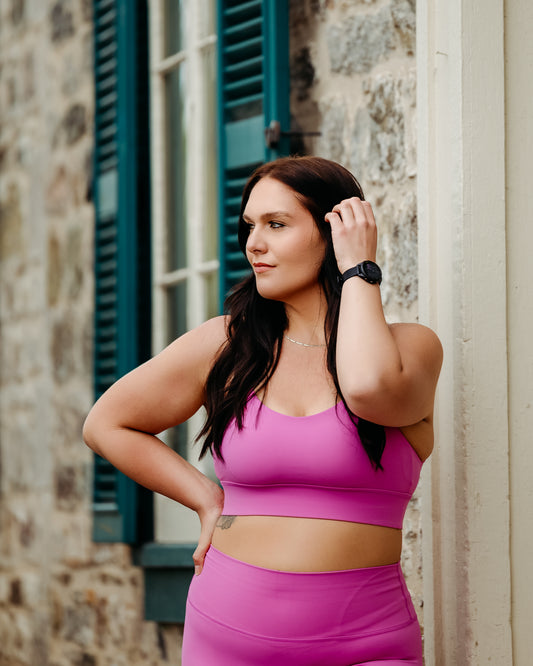 Daphnée Sports Bra - Orchid