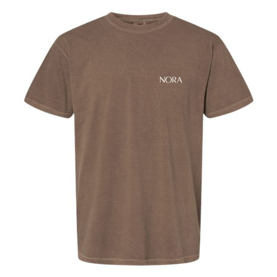 Oversized Short Sleeve Top - espresso